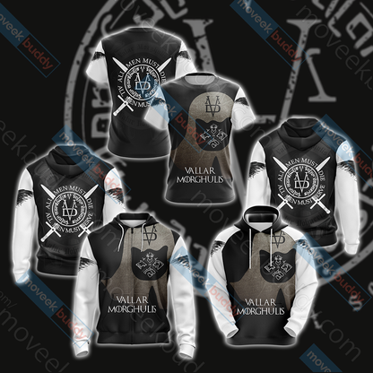 Game Of Thrones - Valar Morghulis Unisex 3D T-shirt