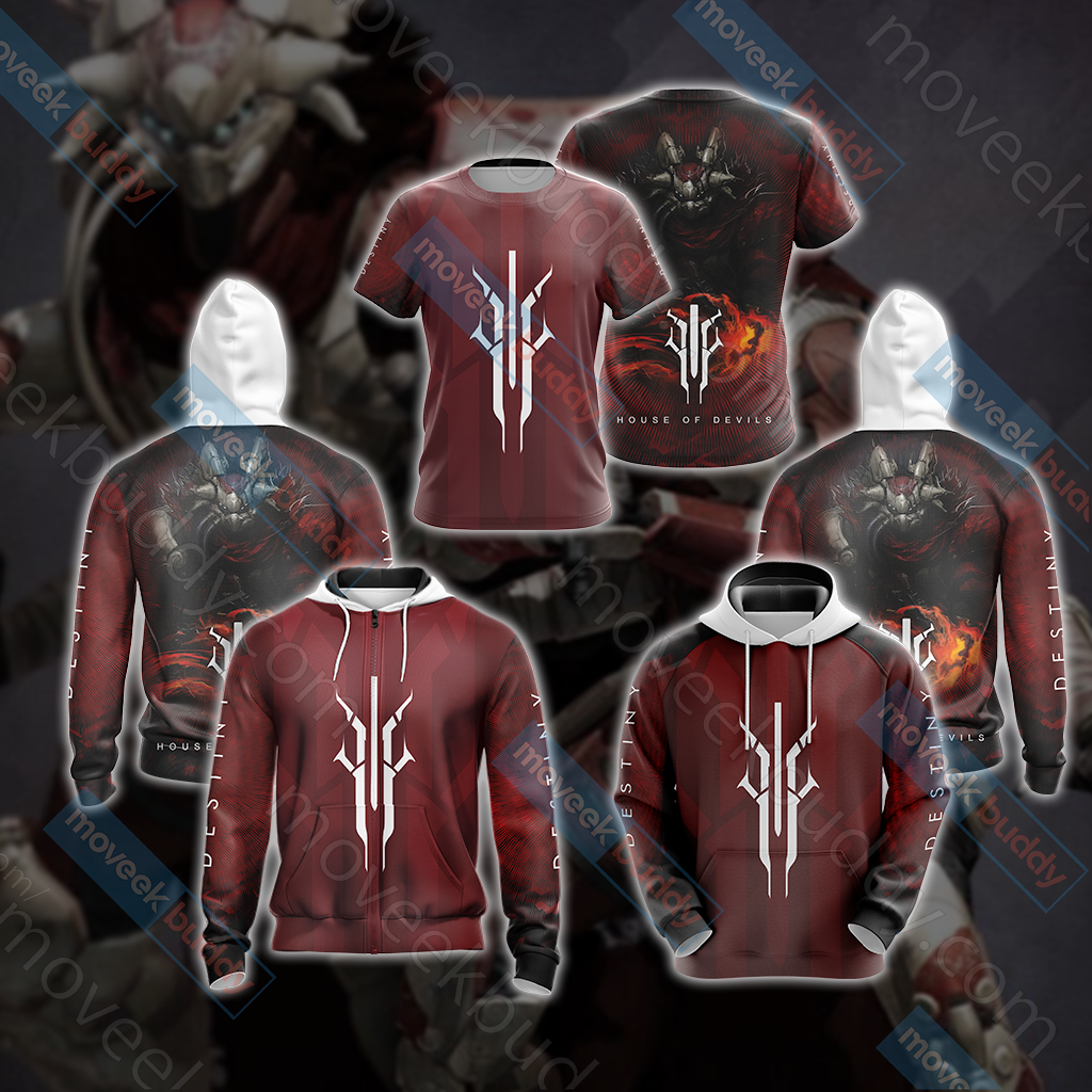 Destiny - House of Devils Unisex 3D T-shirt