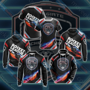 Rocket League New Unisex 3D T-shirt   