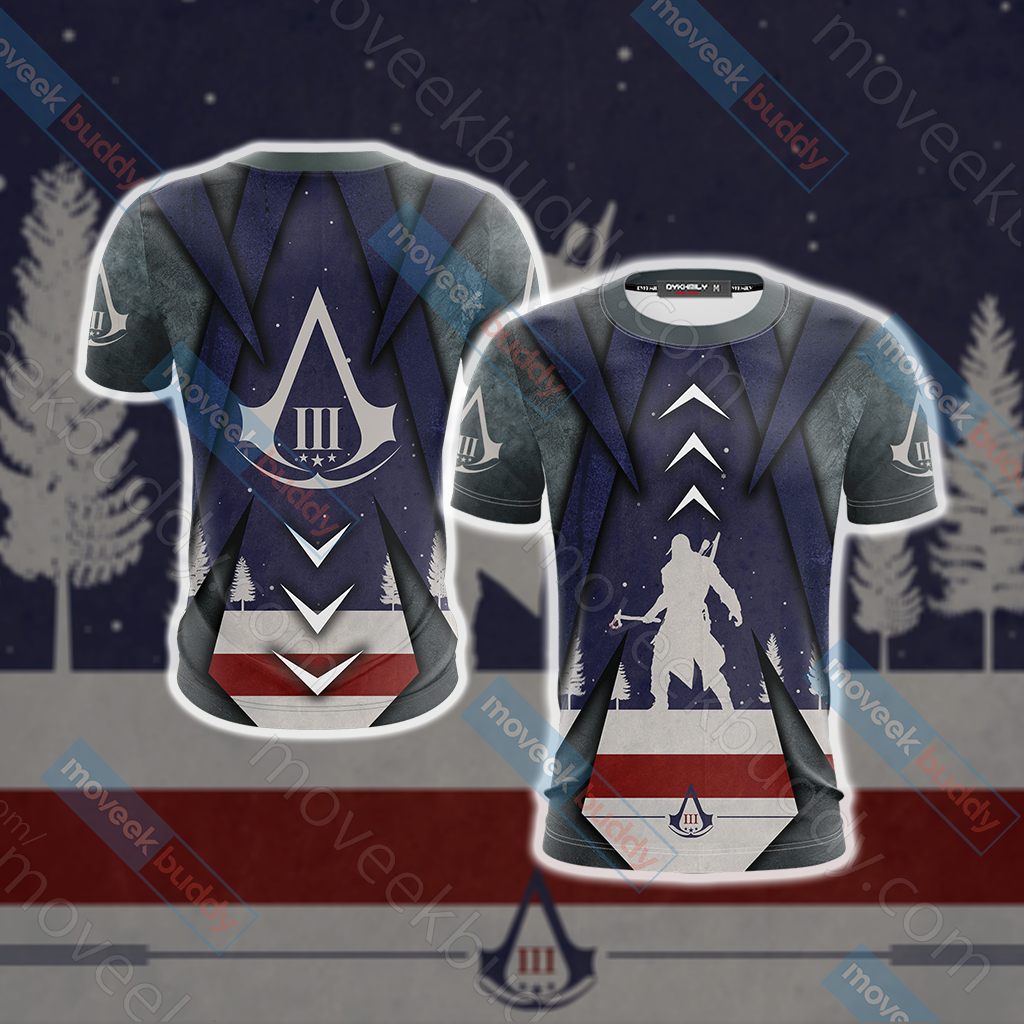Assassin's Creed Remastered Unisex 3D T-shirt