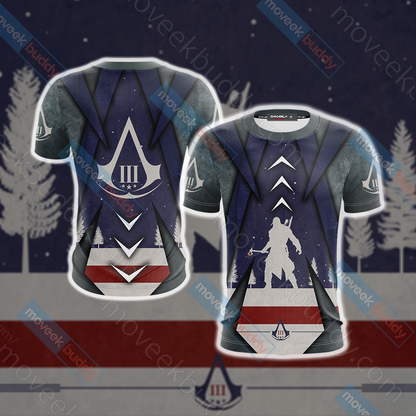 Assassin's Creed Remastered Unisex 3D T-shirt