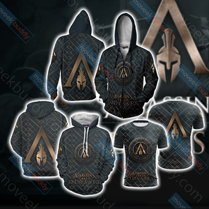 Assassin's Creed Odyssey New Unisex 3D T-shirt   