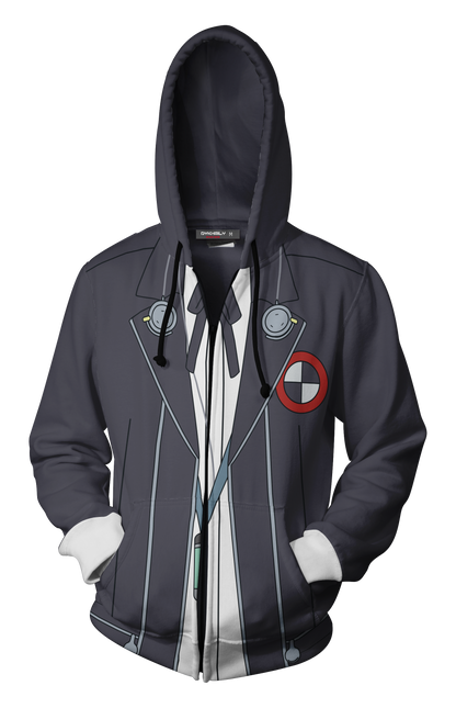 Persona 3 Makoto Yuuki Cosplay Zip Up Hoodie Jacket