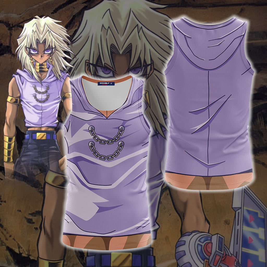 Yu-Gi-Oh! Marik Ishtar Cosplay Unisex 3D T-shirt Tank Top
