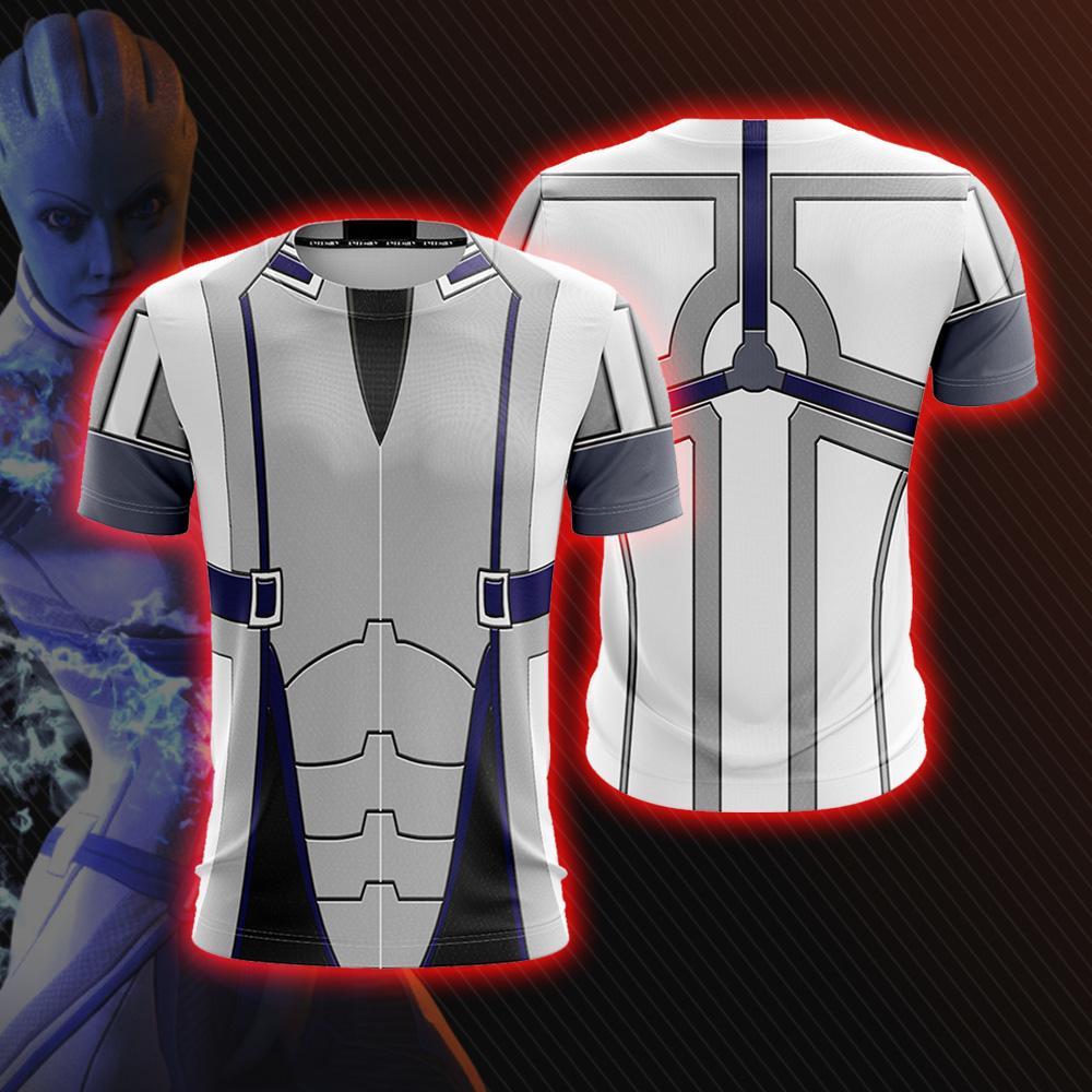 Mass Effect Liara T'Soni Cosplay Unisex 3D T-shirt