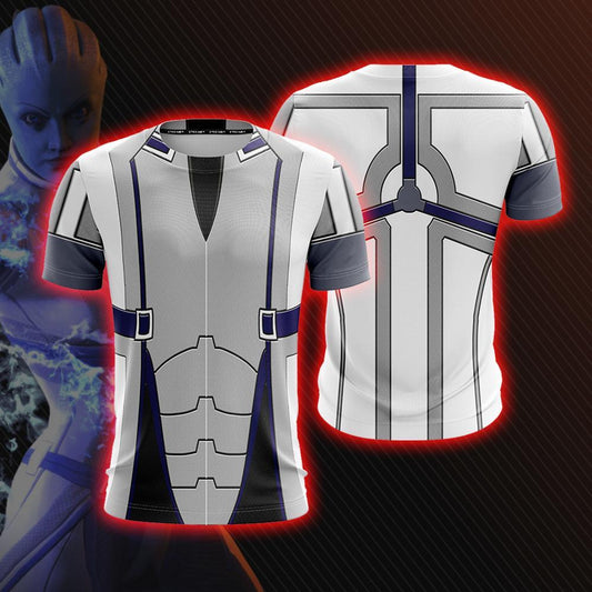 Mass Effect Liara T'Soni Cosplay Unisex 3D T-shirt