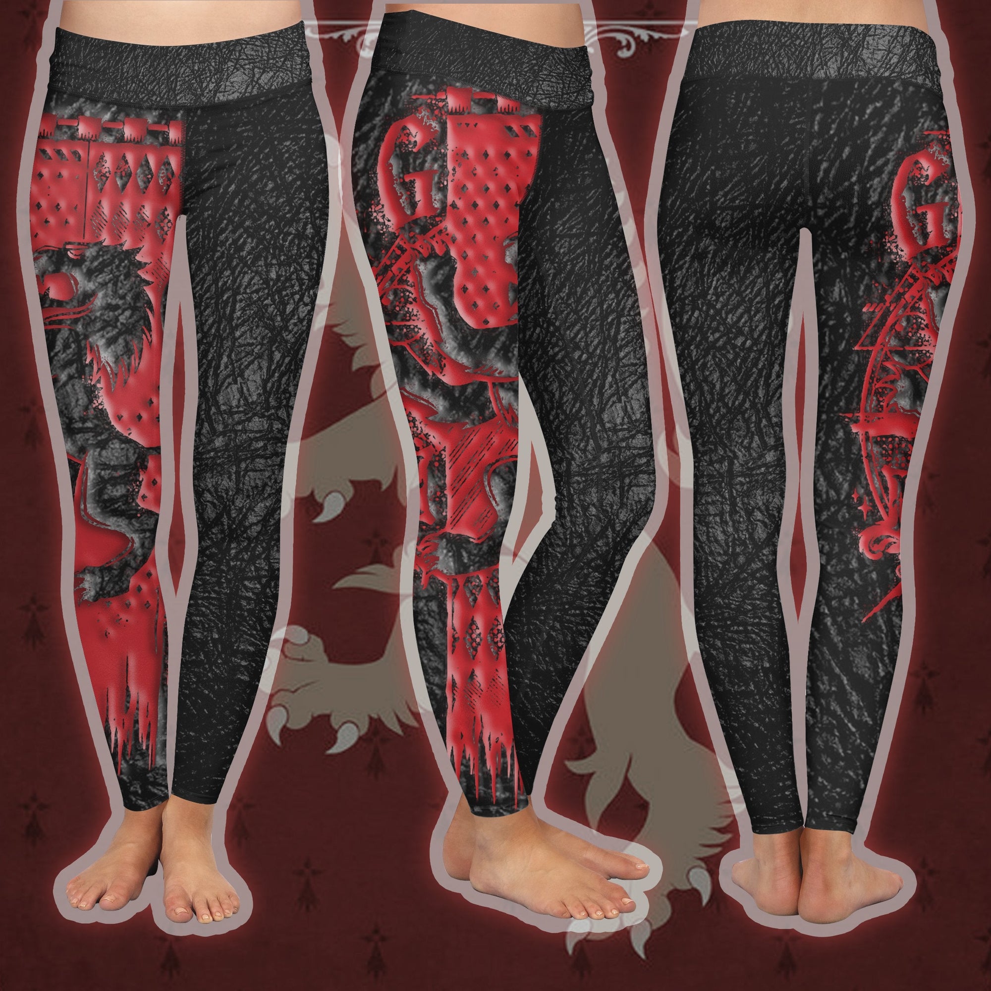 The Gryffindor Lion Harry Potter Leggings S  