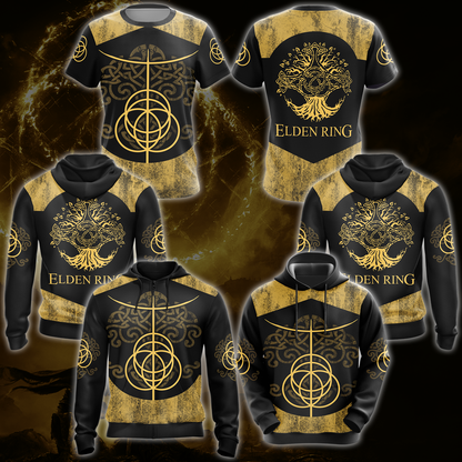 Elden Ring 3D All Over Print T-shirt Tank Top Zip Hoodie Pullover Hoodie Hawaiian Shirt Beach Shorts Jogger