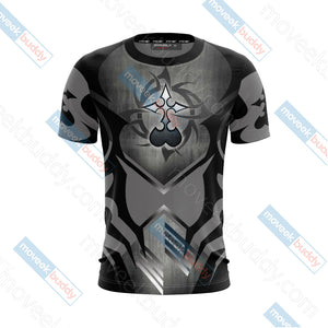 Kingdom Hearts: Nobody Unisex 3D T-shirt   