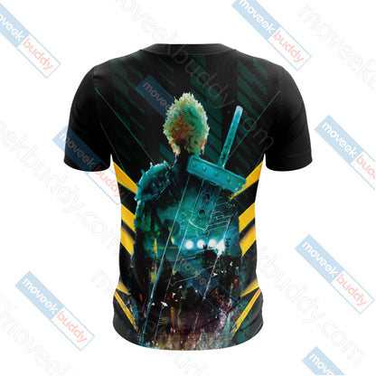 Final Fantasy 7 Cloud Strife New Unisex 3D T-shirt
