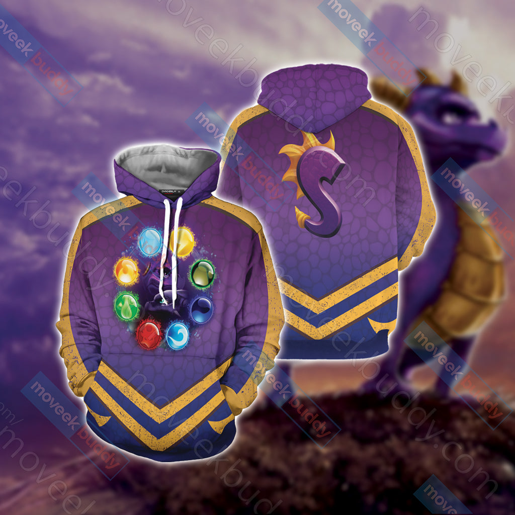 Spyro New Unisex 3D T-shirt Hoodie