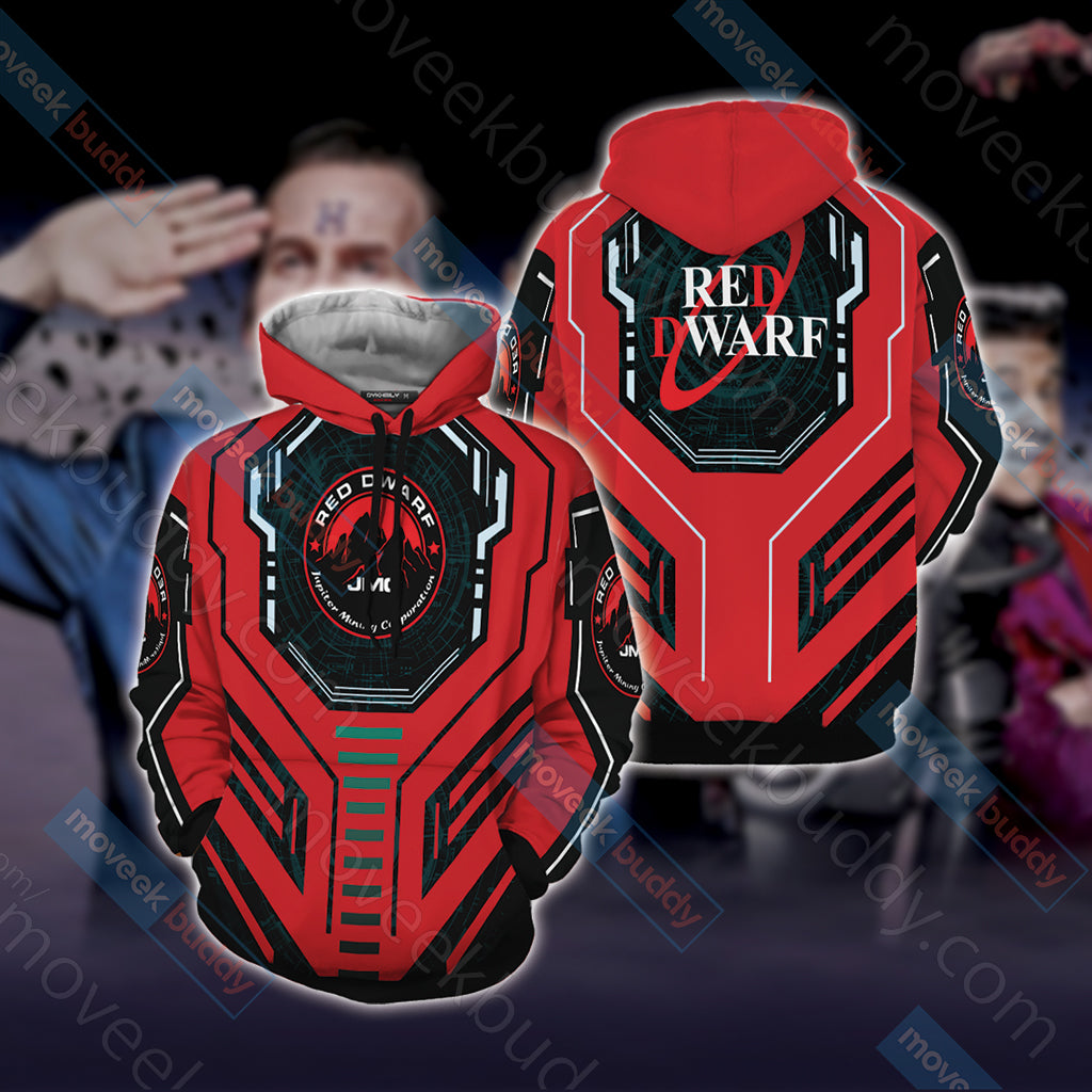 Red Dwarf Unisex 3D T-shirt Hoodie