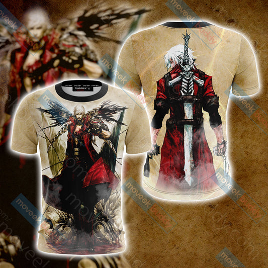 Devil May Cry Dante Unisex 3D T-shirt   