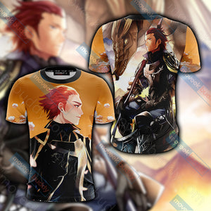 Fire Emblem Gerome Unisex 3D T-shirt   