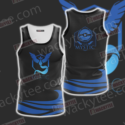 Team Mystic Pokemon Go Unisex 3D T-shirt Tank Top