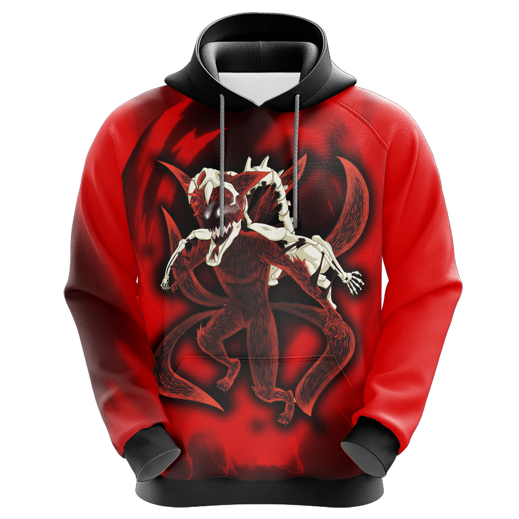 Naruto - Kyuubi 6 tails Unisex 3D T-shirt