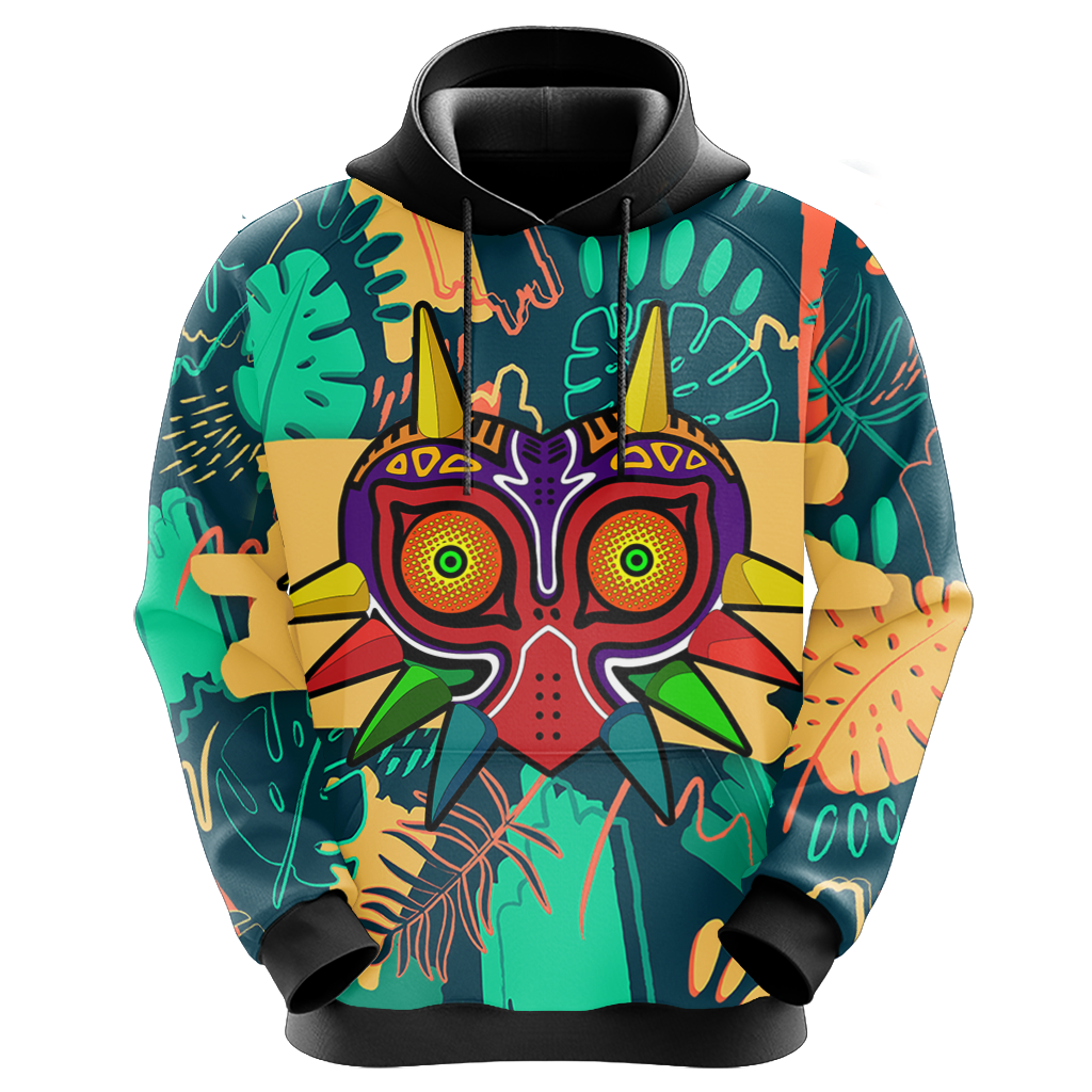 The Legend of Zelda - Majora's Mask Wood Unisex 3D T-shirt