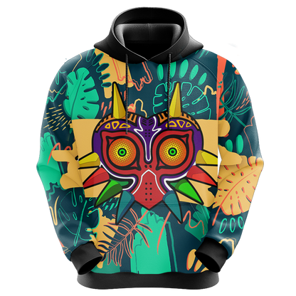 The Legend of Zelda - Majora's Mask Wood Unisex 3D T-shirt