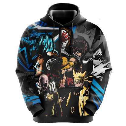 Heroes crossover Unisex 3D T-shirt