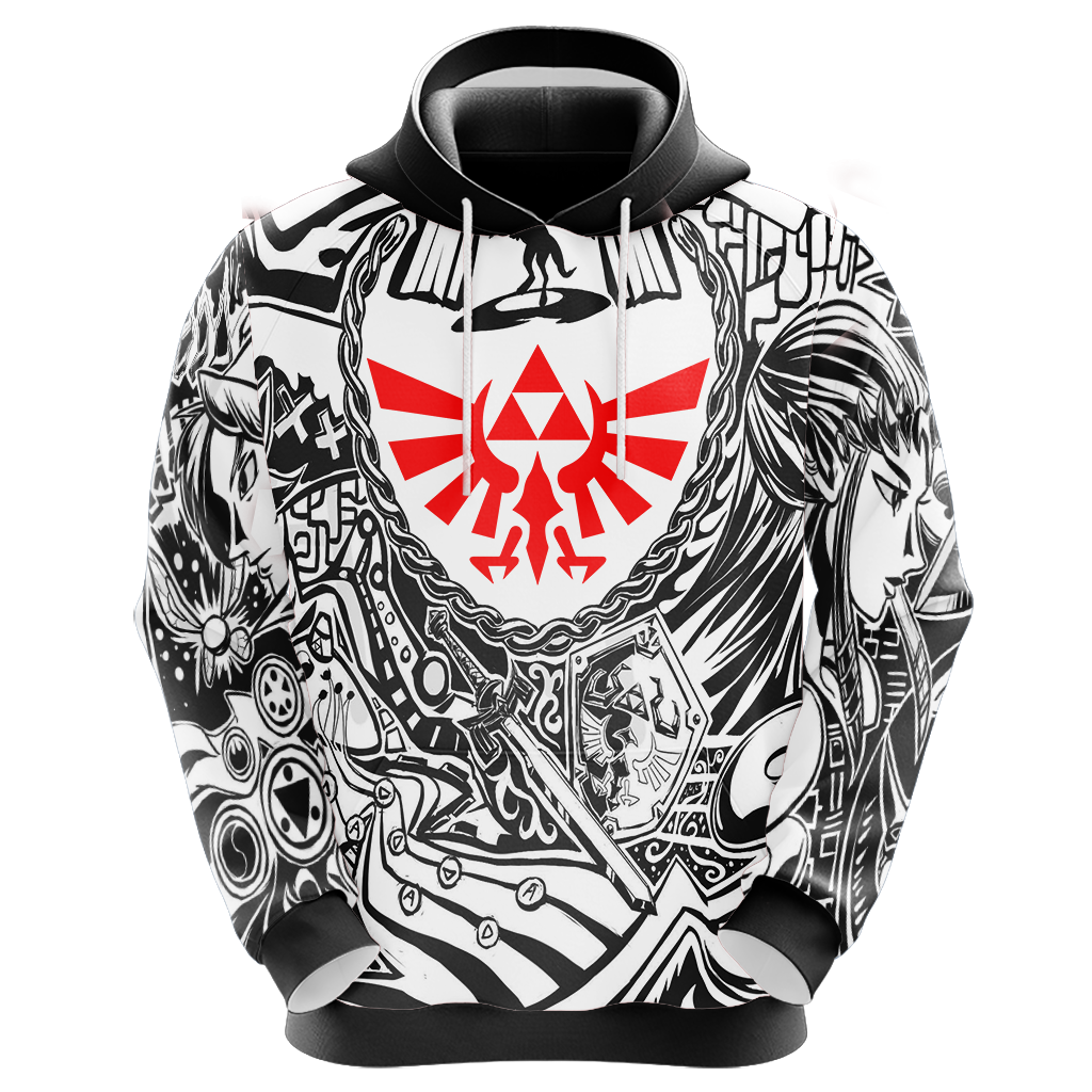 Legend Of Zelda Hylian Shield Unisex 3D T-shirt