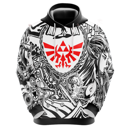 Legend Of Zelda Hylian Shield Unisex 3D T-shirt