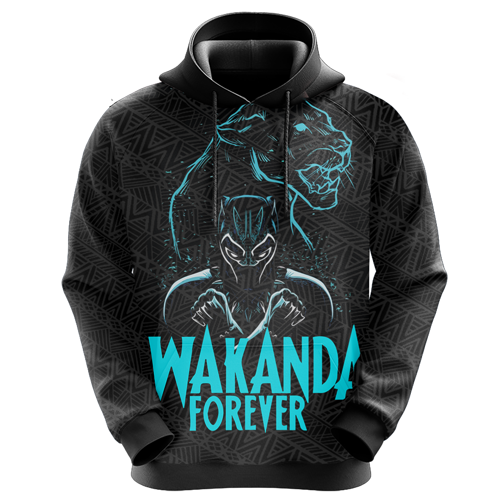 Black Panther - Wankada Forever Unisex 3D T-shirt   