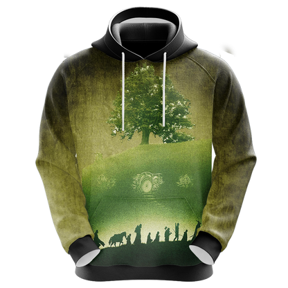 Lord Of The Ring - Not all those who wander are lost Unisex 3D T-shirt