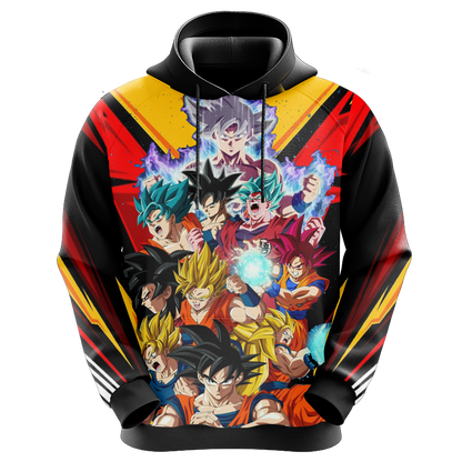 Dragon Ball New Unisex 3D Hoodie   