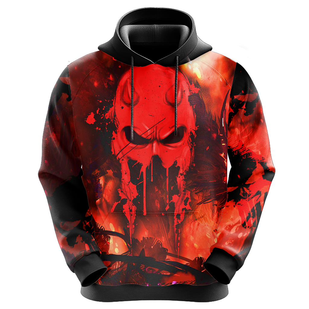 The Punisher Daredevil New Unisex 3D T-shirt