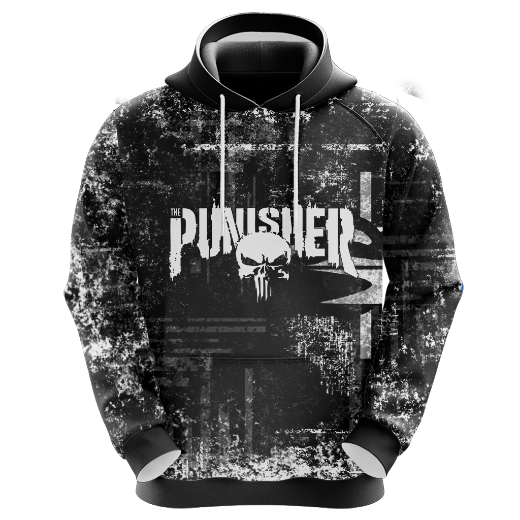 The Punisher New Version Unisex 3D T-shirt