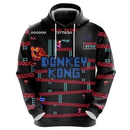 Donkey Kong New Game Unisex 3D T-shirt
