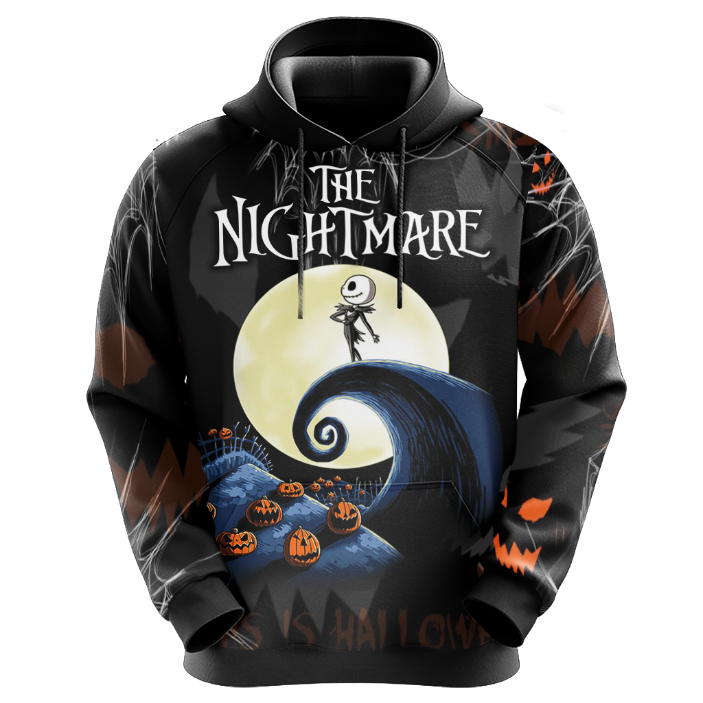 Nightmare Before Christmas - Jack Skellington Unisex 3D T-shirt