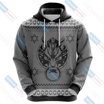 Final Fantasy VII - Cloud Christmas Style Unisex 3D T-shirt