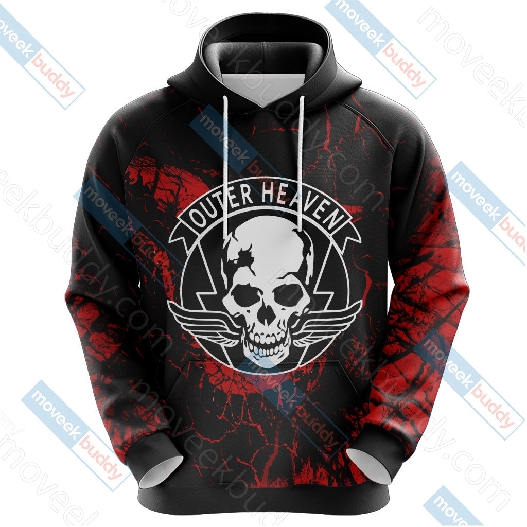 Metal Gear Solid - Outer Heaven Unisex 3D T-shirt