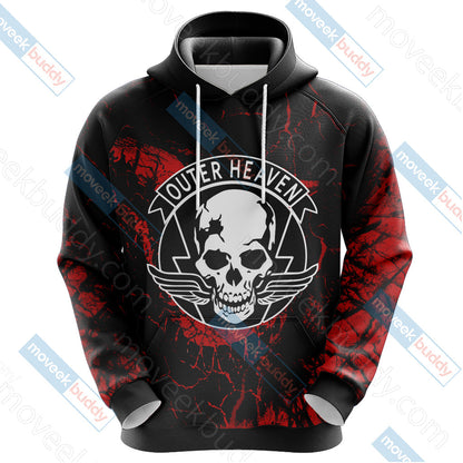 Metal Gear Solid - Outer Heaven Unisex 3D T-shirt