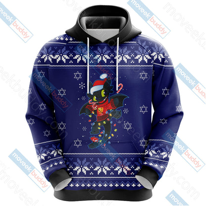 How To Train Your Dragon Christmas Style Unisex 3D T-shirt