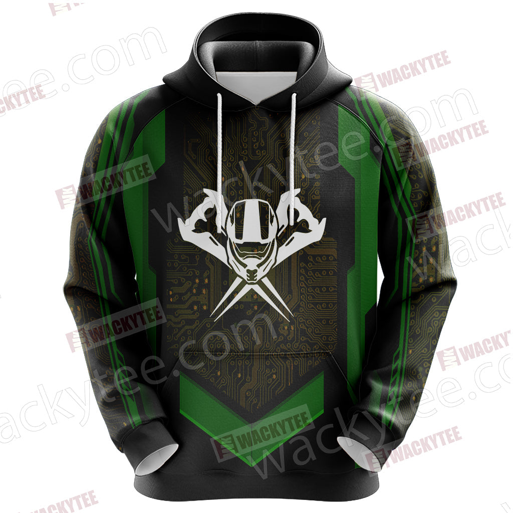Halo - Master Chief New Video Game T-shirt Zip Hoodie