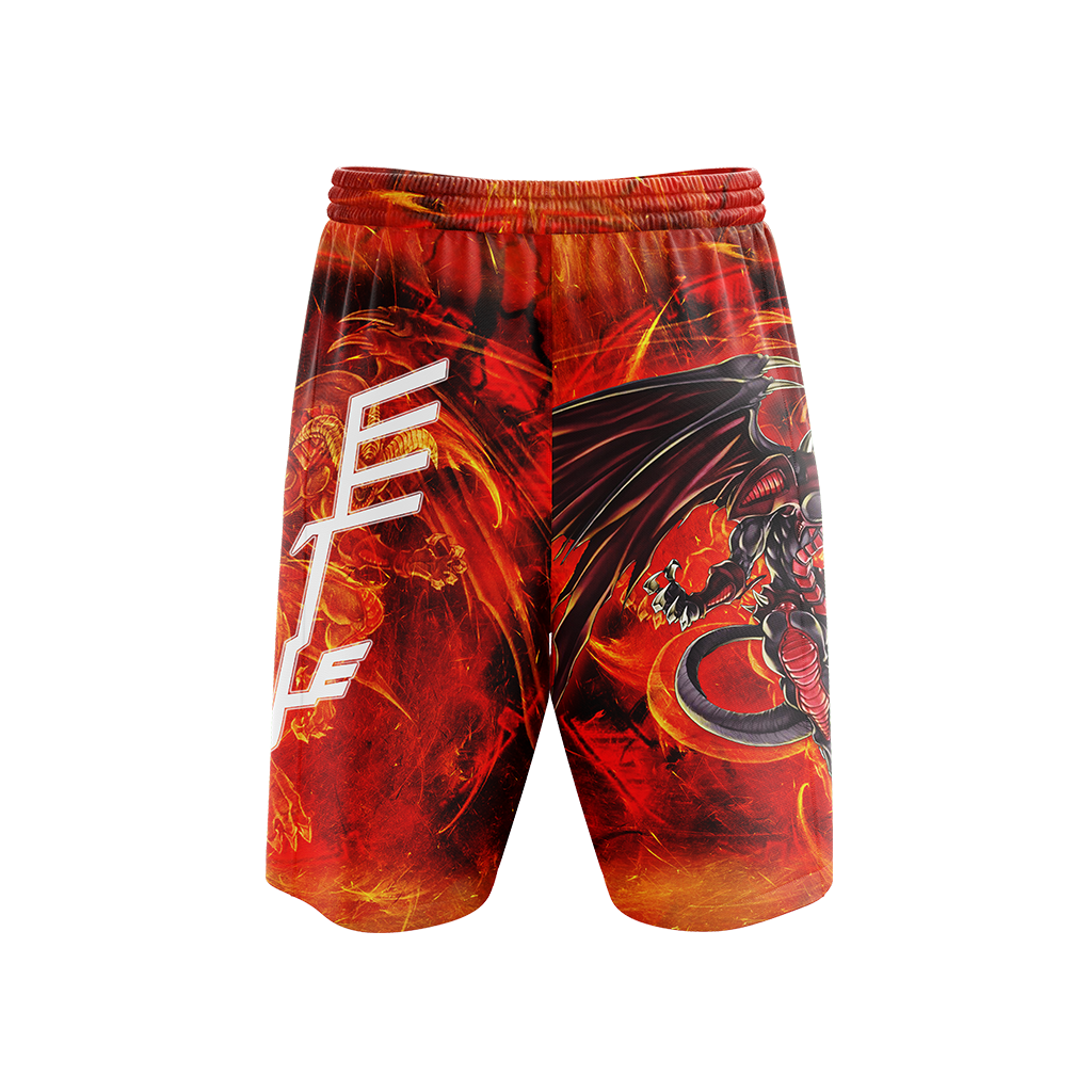 Yu-Gi-Oh! Red Dragon Archfiend The Mark Of The Wings Beach Shorts