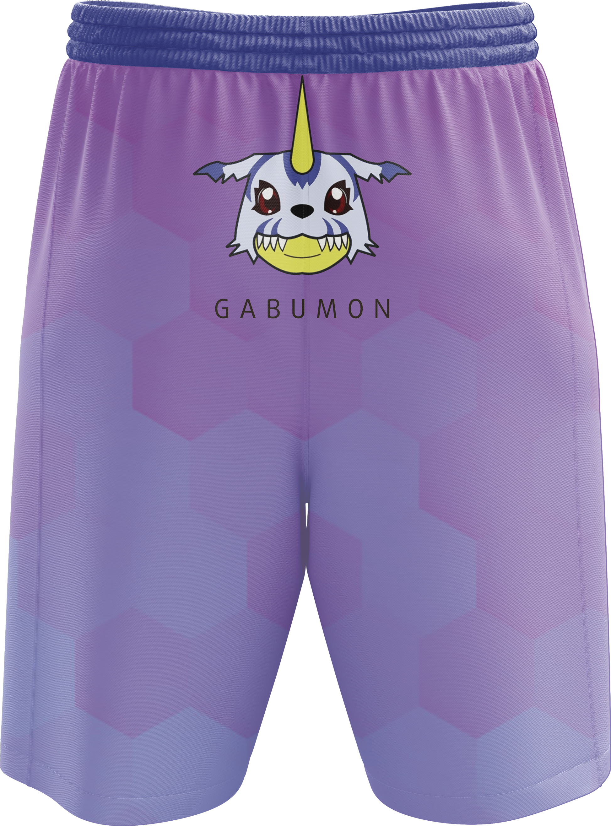 Digimon - Gabumon New Style Unisex 3D Beach Shorts