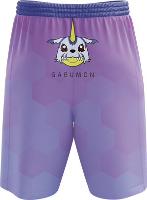 Digimon - Gabumon New Style Unisex 3D Beach Shorts   