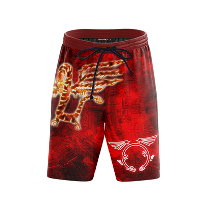 Yu-Gi-Oh! Crimson Dragon Beach Shorts