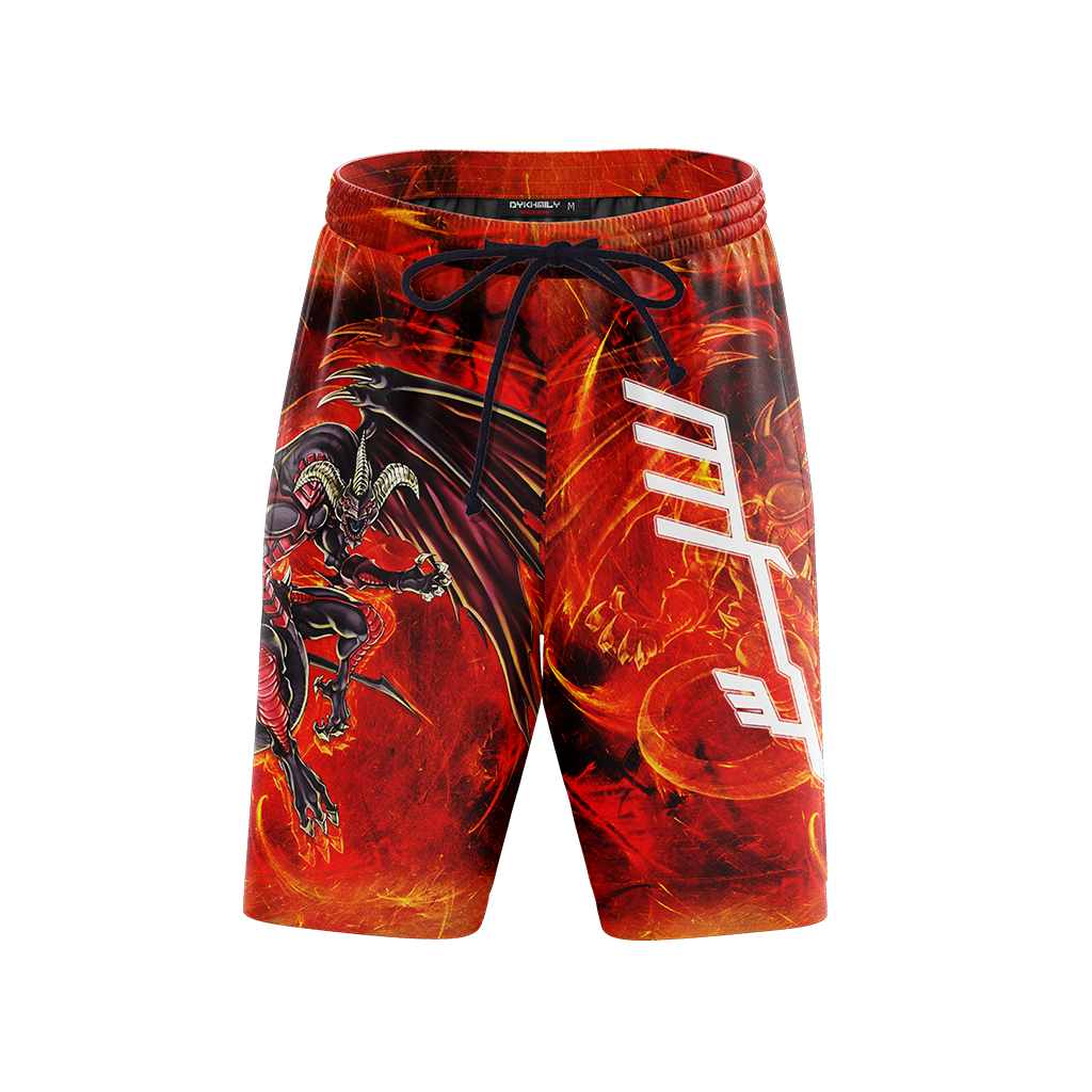 Yu-Gi-Oh! Red Dragon Archfiend The Mark Of The Wings Beach Shorts