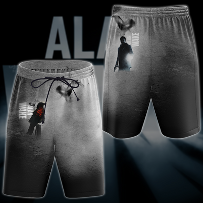 Alan Wake Video Game All Over Printed T-shirt Tank Top Zip Hoodie Pullover Hoodie Hawaiian Shirt Beach Shorts Joggers Beach Shorts