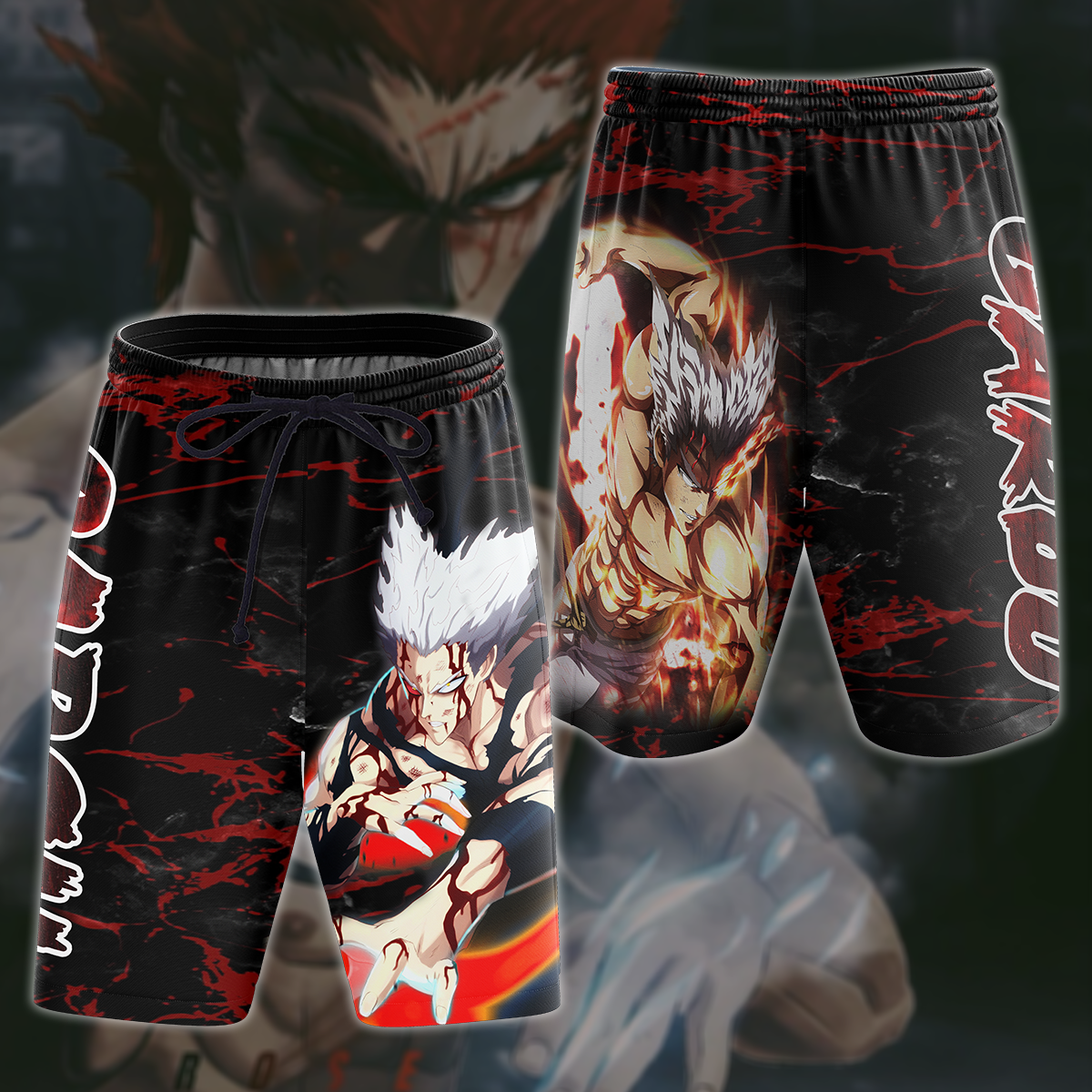 One Punch Man Garou 3D All Over Print T-shirt Tank Top Zip Hoodie Pullover Hoodie Hawaiian Shirt Beach Shorts Jogger Beach Shorts