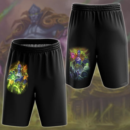 World Of Warcraft Archimonde Video Game All Over Printed T-shirt Tank Top Zip Hoodie Pullover Hoodie Hawaiian Shirt Beach Shorts Joggers Beach Shorts