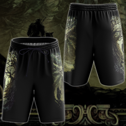 The Witcher Video Game 3D All Over Printed T-shirt Tank Top Zip Hoodie Pullover Hoodie Hawaiian Shirt Beach Shorts Jogger Beach Shorts