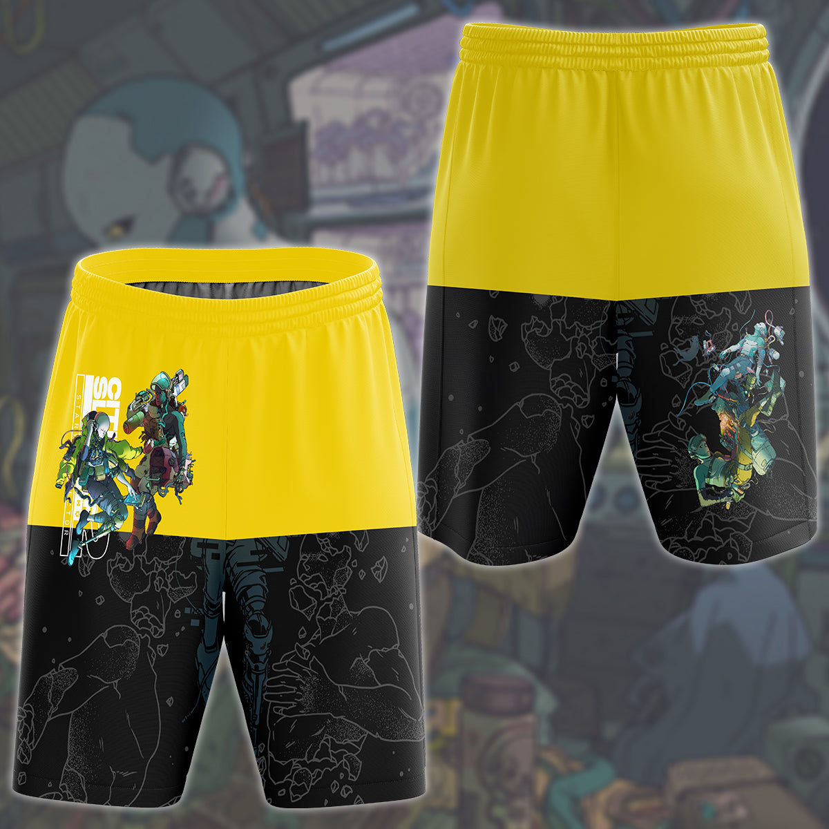 Citizen Sleeper 2: Starward Vector Video Game All Over Printed T-shirt Tank Top Zip Hoodie Pullover Hoodie Hawaiian Shirt Beach Shorts Joggers Beach Shorts