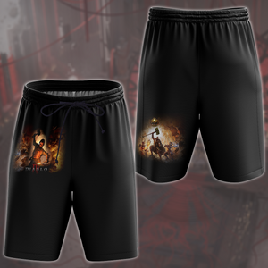 Diablo IV: Loot Reborn Video Game All Over Printed T-shirt Tank Top Zip Hoodie Pullover Hoodie Hawaiian Shirt Beach Shorts Joggers