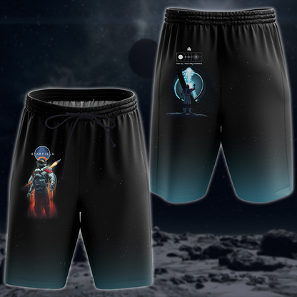 Starfield Video Game 3D All Over Printed T-shirt Tank Top Zip Hoodie Pullover Hoodie Hawaiian Shirt Beach Shorts Joggers Beach Shorts