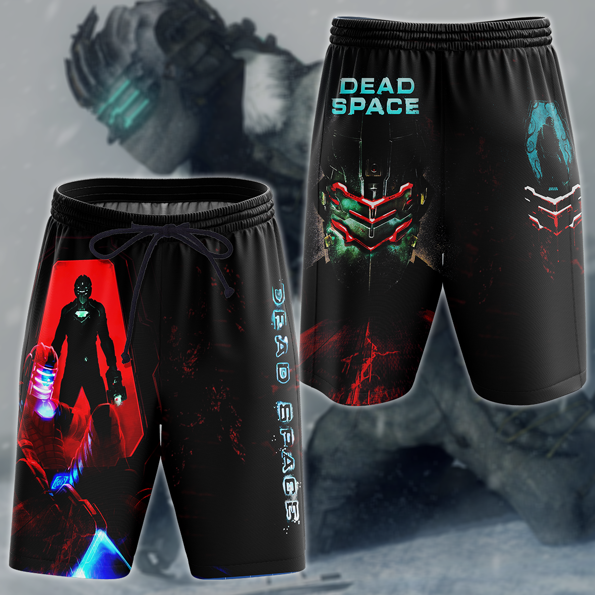 Dead Space Video Game 3D All Over Print T-shirt Tank Top Zip Hoodie Pullover Hoodie Hawaiian Shirt Beach Shorts Jogger Beach Shorts